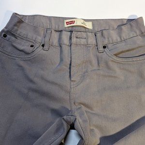 Men’s Grey/Black Levi's 511 - Skinny - 100% Cotton - Size 30x30 - Gently Used